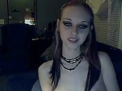 Goth angel Liz Depraved does a intimate session just for you!
