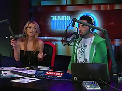 See the hot blond host of the play playboy radio program 'Morning Show' discussing about some important facts of appearance and looks these you'll need to keep u fit and sexy! And to show the practical result she takes off her tops to show u how glamorous her body is by obeying these rules herself!